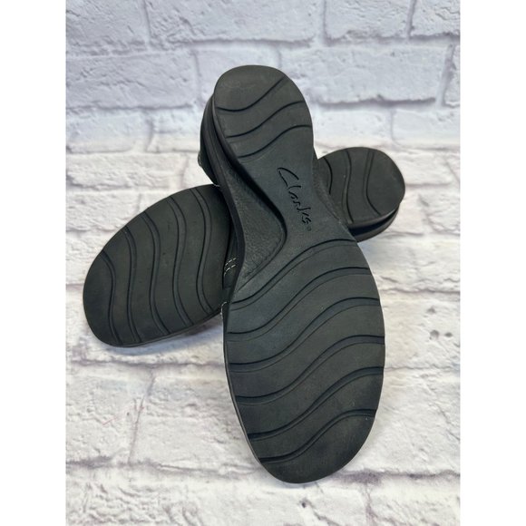 Clarks Womens Bendables Mary Jane Black Leather Size 8.5M - Picture 8 of 8